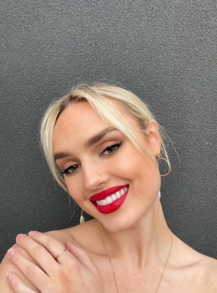 Miss Hannah Blood Red Lipstick
