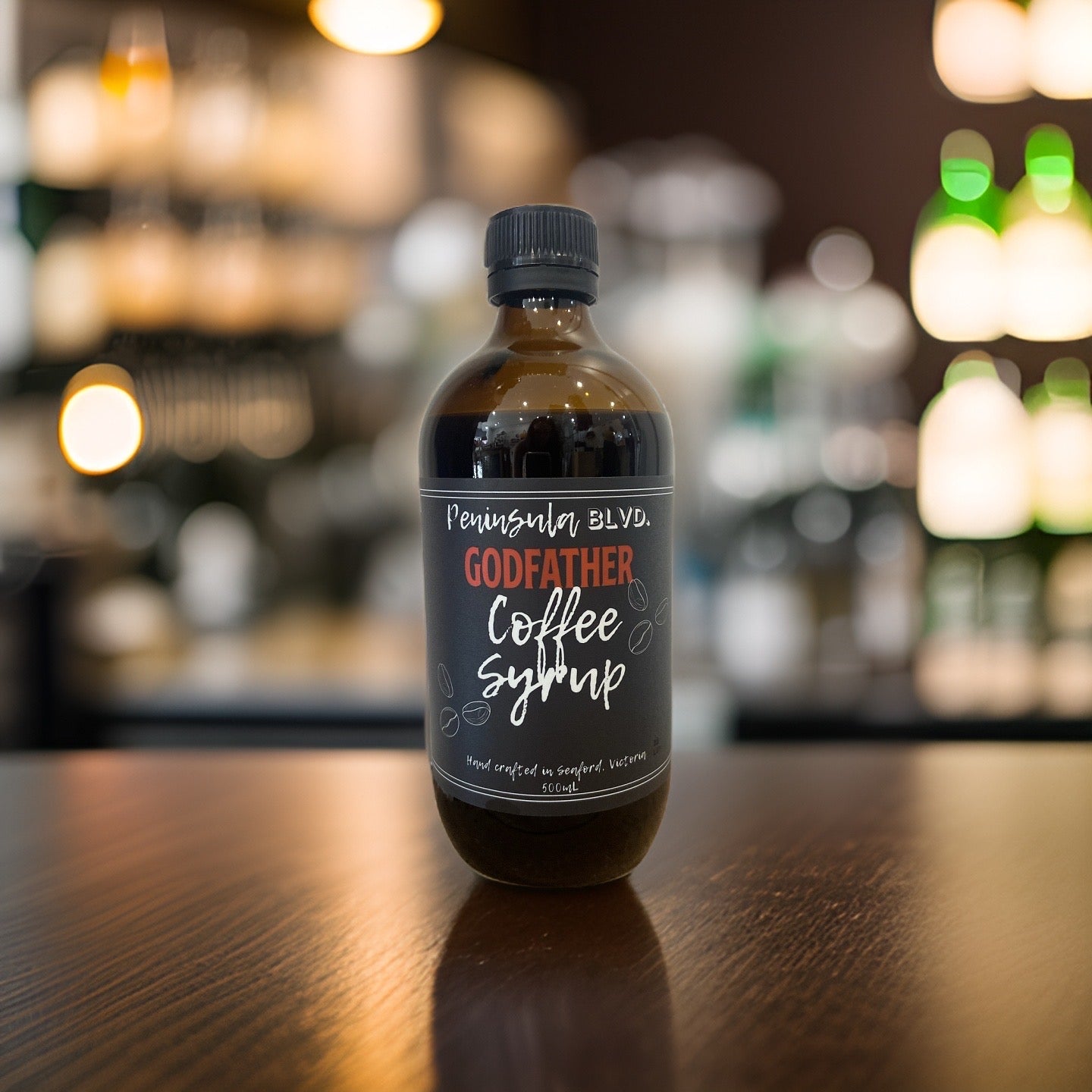 Godfather Coffee Syrup Syrup by Peninsula BLVD