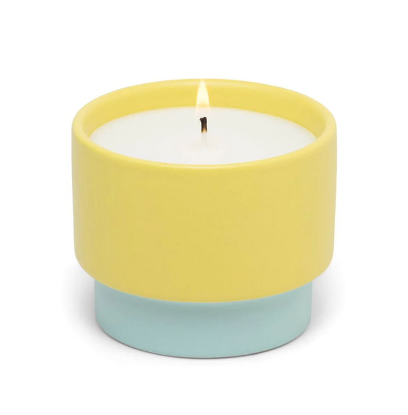 Colour Block 6oz Candle Minty Verde