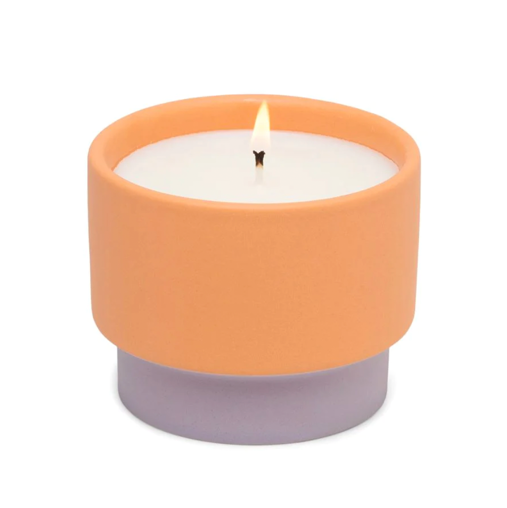 Color Block 6 oz Candle - Violet + Vanilla