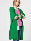 Piper Long Sleeve Stripe Cardigan - Green
