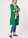 Piper Long Sleeve Stripe Cardigan - Green