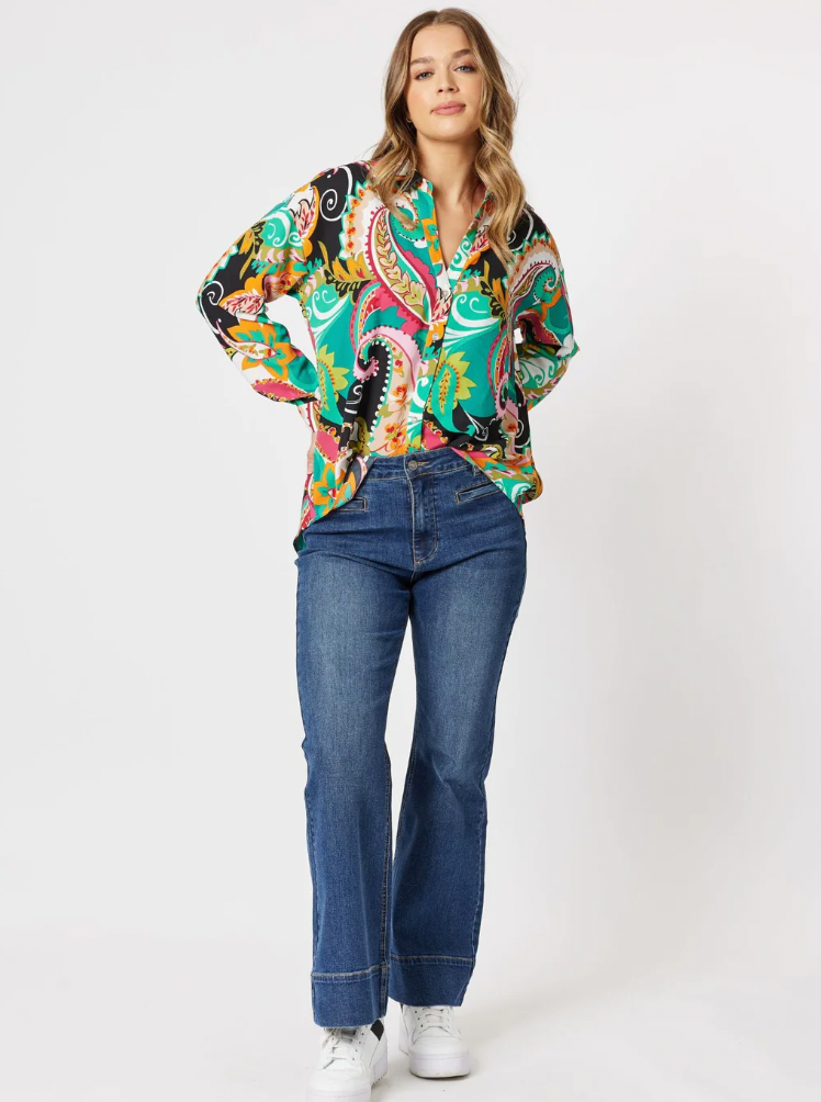 Bianca Print Shirt