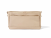 Dimple Faux Leather Stroller Organiser/Pram Caddy - Oat