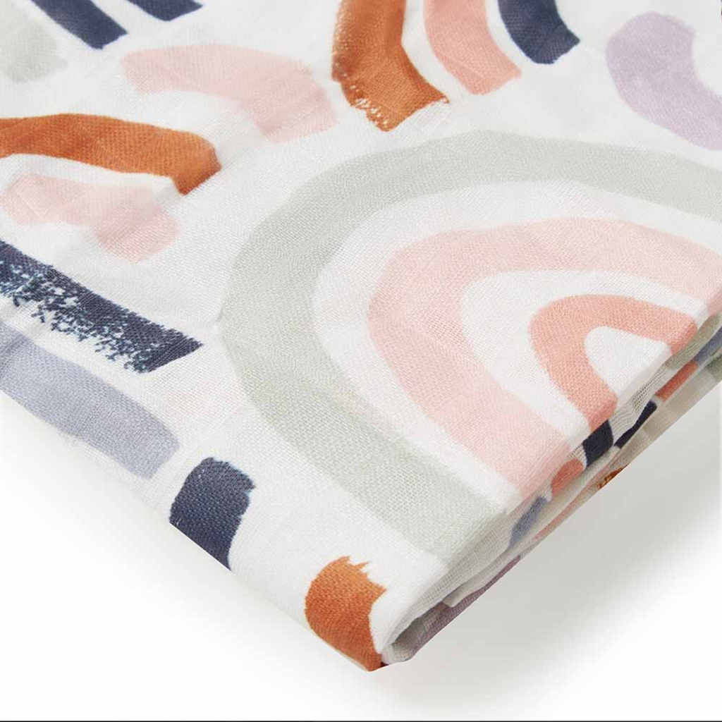 Rainbow Baby Organic Muslin Wrap