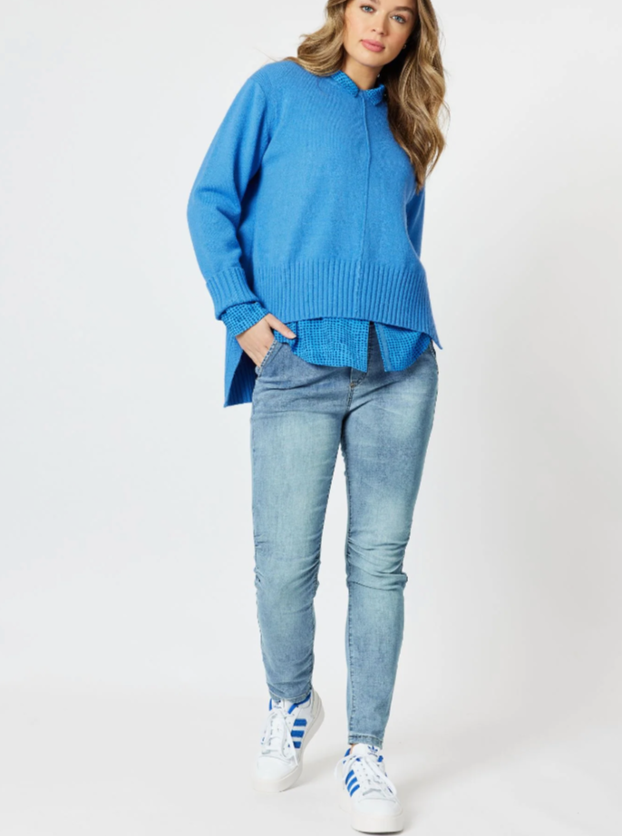Madeline Knit Blue