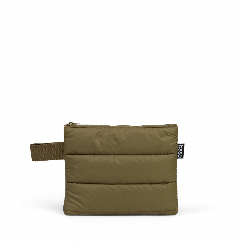 Flat Base Bag - Khaki