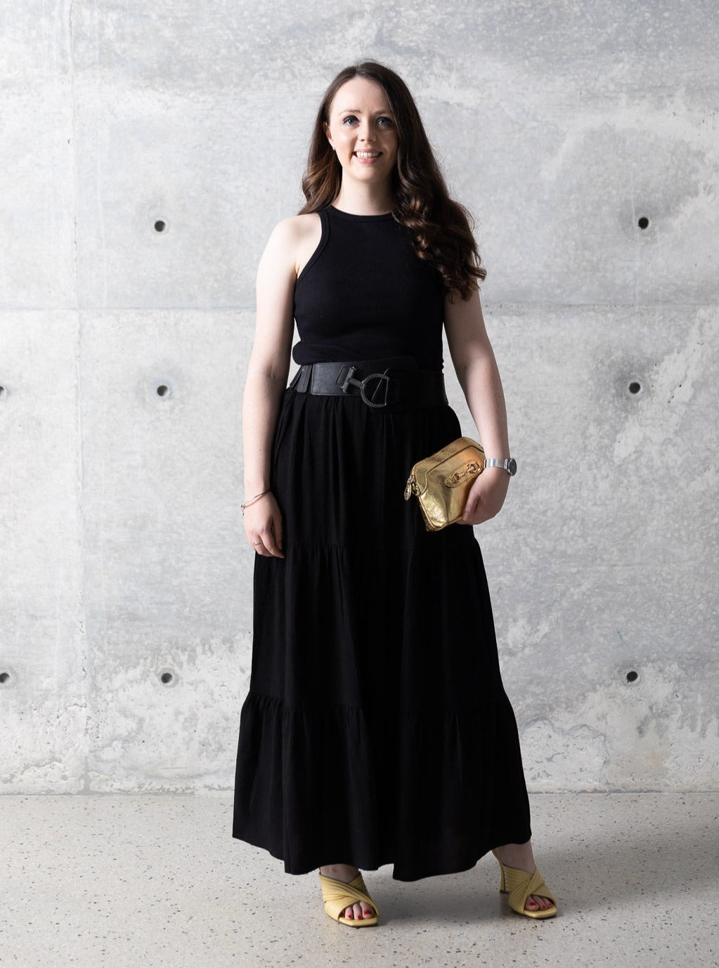 Zahra Skirt Black