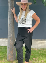 Charli Crossover Pants Black