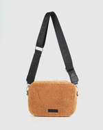 Bond Camel Shearling Bag