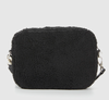 Bond Black Shearling Bag