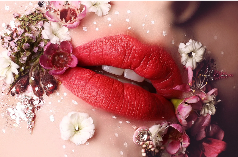 Miss Hannah Blood Red Lipstick