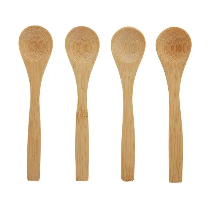 Bala Set of 4 Bamboo Spoons Natural